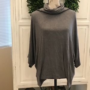 Thin Gray Sweater Top.